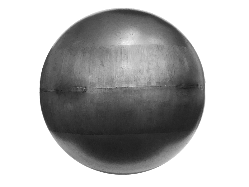 Полый цинковый шар наружный объем